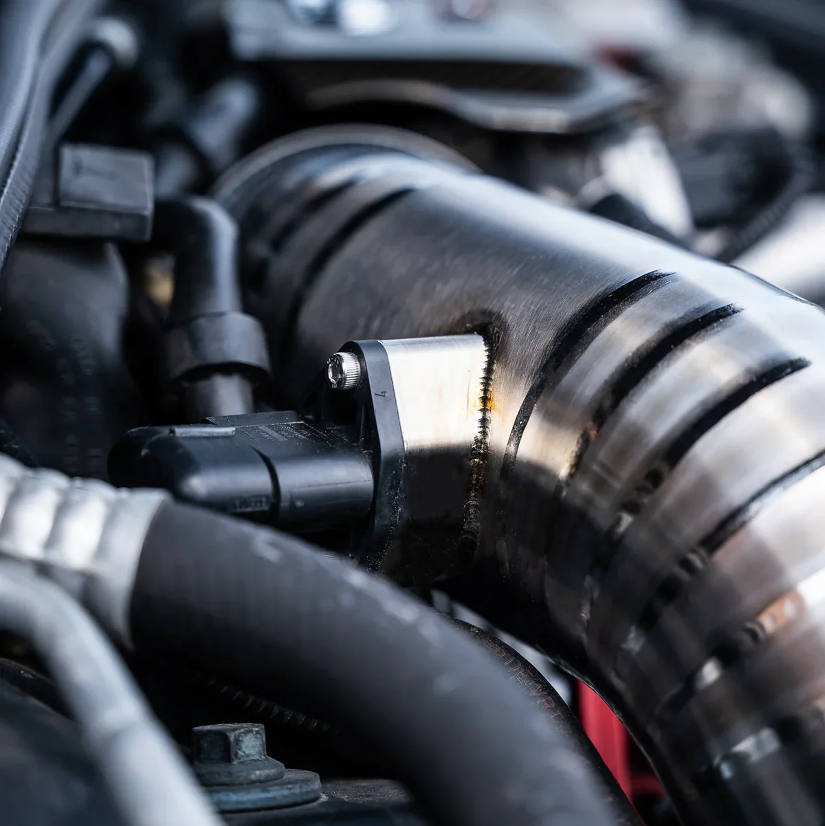 GAS Omega V2 102mm Titanium B7 RS4 Intake - Image 6