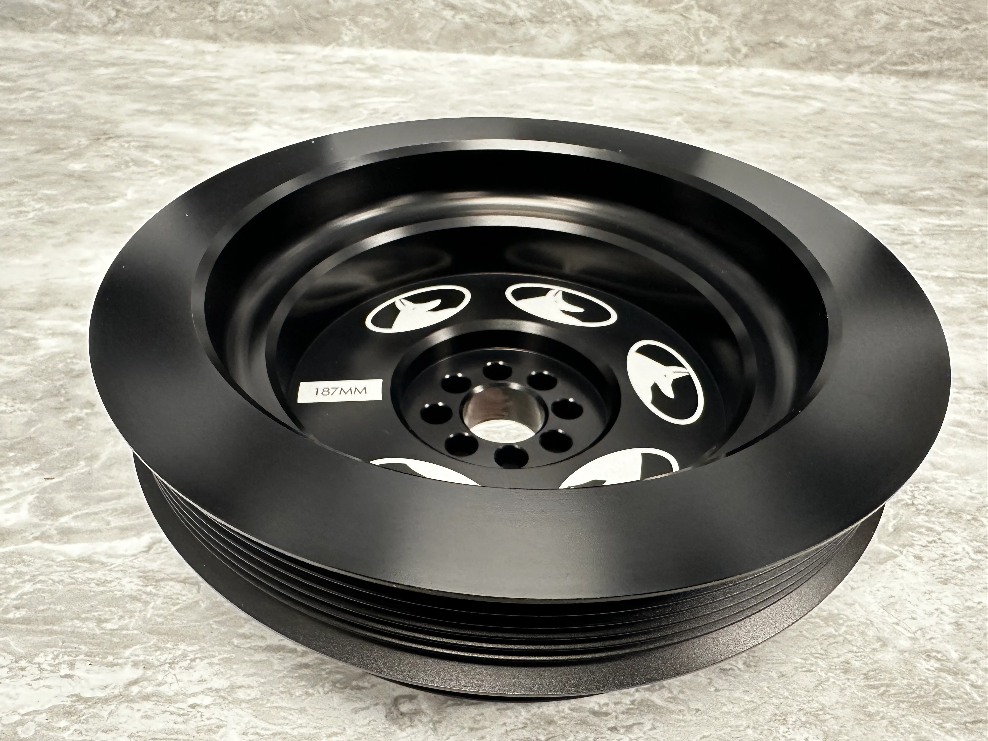 Jackal Motorsports 187mm Audi 3.0T Crank Pulley Upgrade - Image 5
